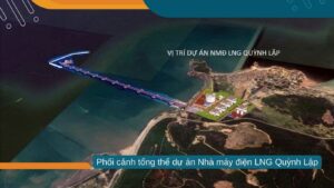 Phối cảnh tổng thể dự án Nhà máy điện LNG Quỳnh Lập