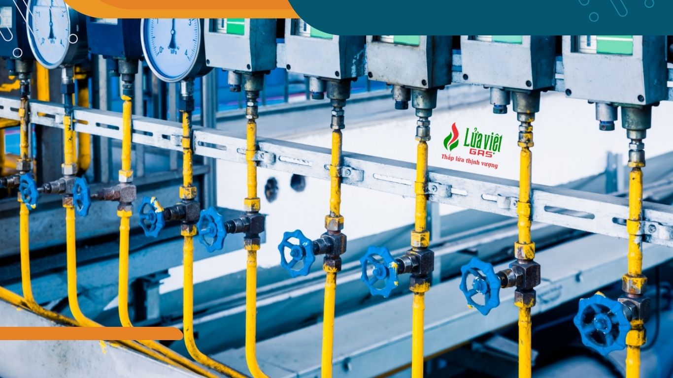 Cụm van điều áp gas LPG giúp ổn định áp suất đầu ra