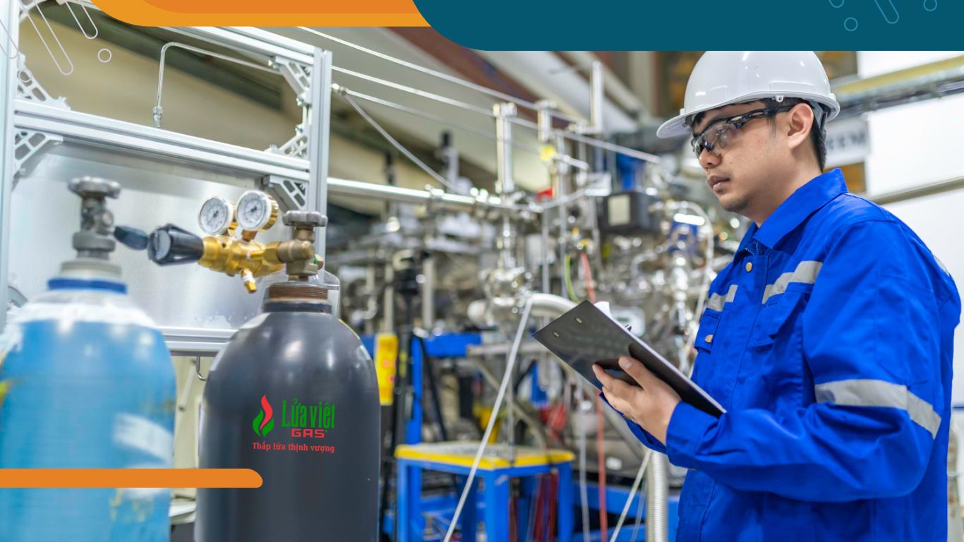 Kiểm tra độ kín của van gas dân dụng sau khi lắp