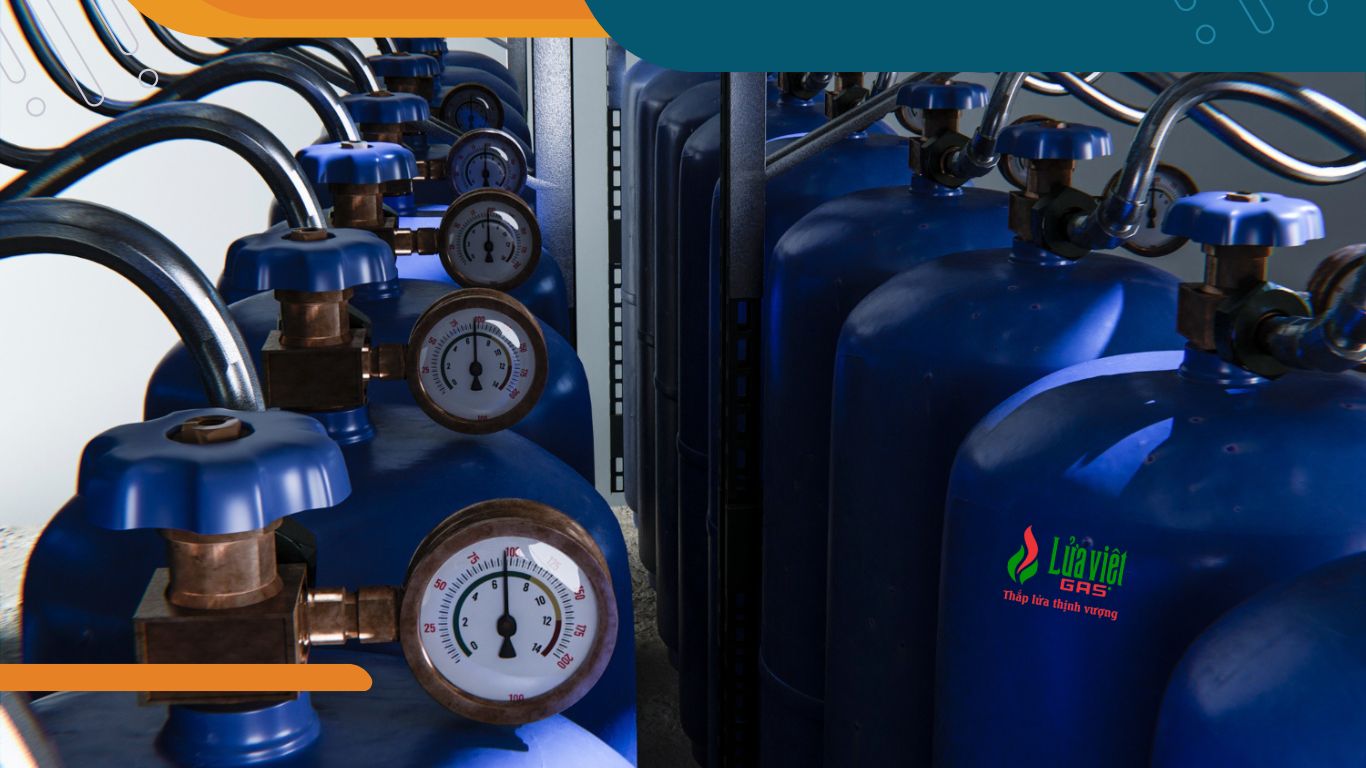 Lắp đặt hệ thống LPG công nghiệp giúp kiểm soát chính xác lượng gas tiêu thụ